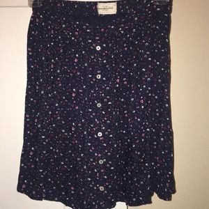 Abercrombie & Fitch floral skirt